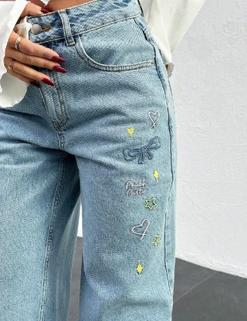 Blugi SHEIN, albastru