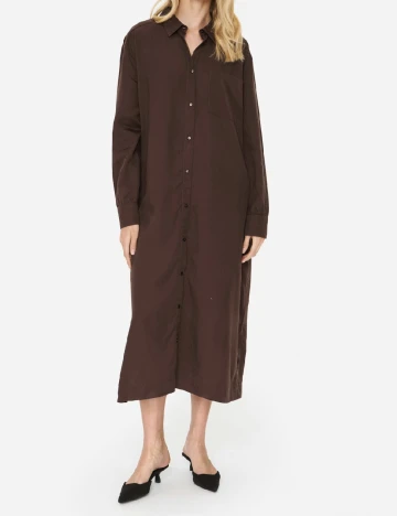 Rochie medie Saint Tropez, maro