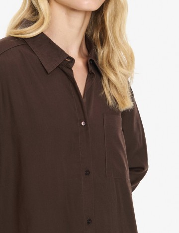 Rochie medie Saint Tropez, maro