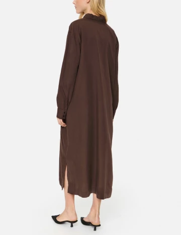 Rochie medie Saint Tropez, maro