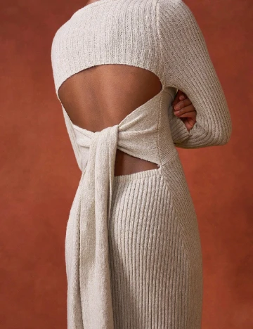 Rochie lunga SHEIN, bej