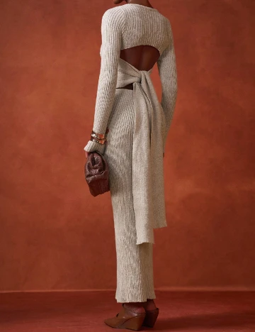 Rochie lunga SHEIN, bej