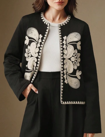 Blazer Anewsta, negru