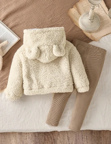 Compleu Shein Kids, crem