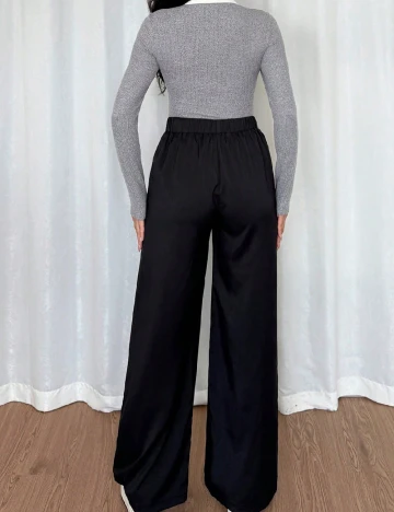 Compleu SHEIN, negru/gri