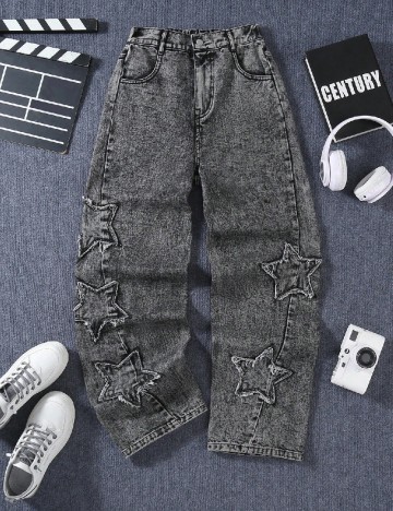 Blugi Shein Kids, gri