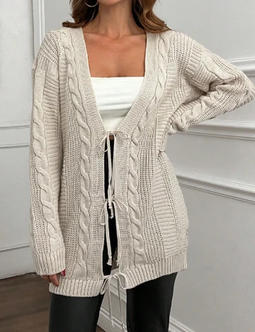 Cardigan SHEIN, bej
