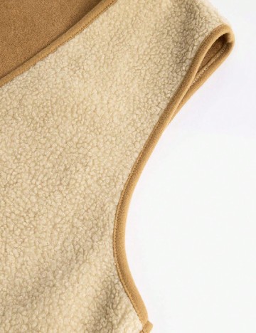 Vesta reversibila SHEIN, maro