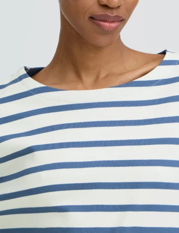 Bluza b.young, alb/albastru