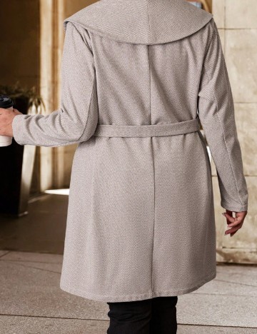 Palton SHEIN CURVE, gri