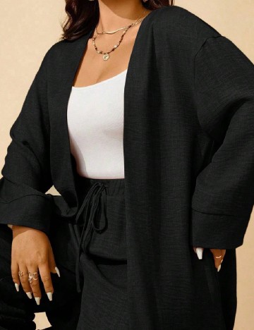 Compleu SHEIN CURVE, negru