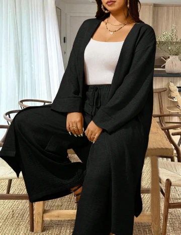 Compleu SHEIN CURVE, negru