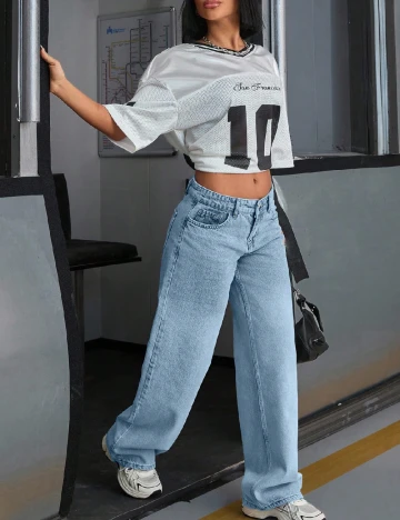 Blugi SHEIN, albastru