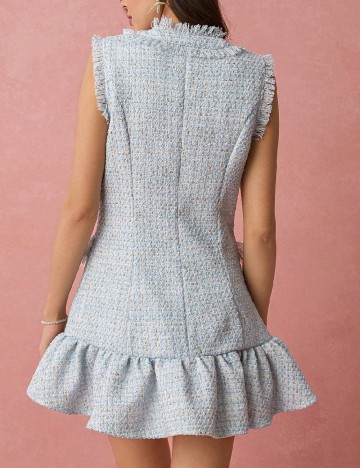 Rochie scurta SHEIN, bleu