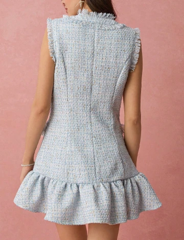 Rochie scurta SHEIN, bleu