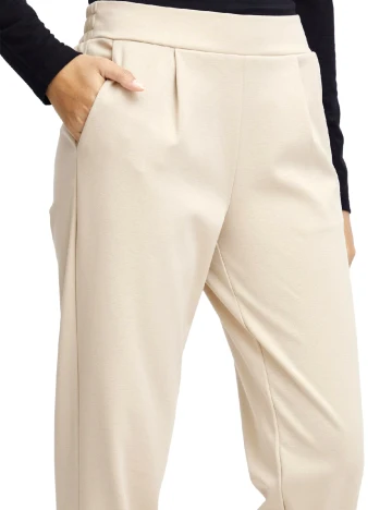 Pantaloni Ichi, ecru