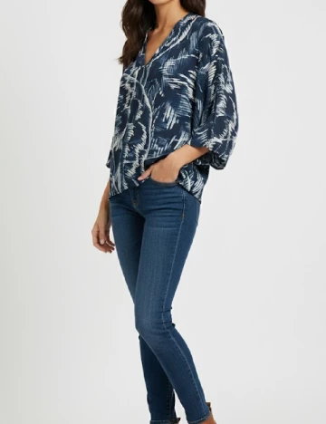 Bluza Kaffe, bleumarin