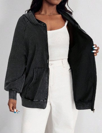 Hanorac SHEIN CURVE, gri