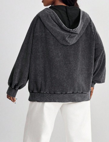 Hanorac SHEIN CURVE, gri