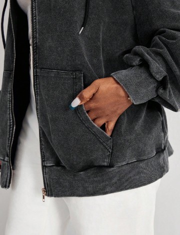 Hanorac SHEIN CURVE, gri