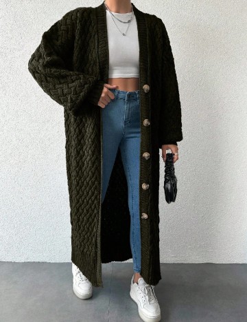 Cardigan SHEIN, verde