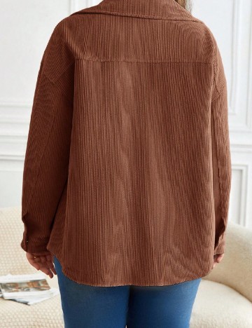 Camasa SHEIN CURVE, maro