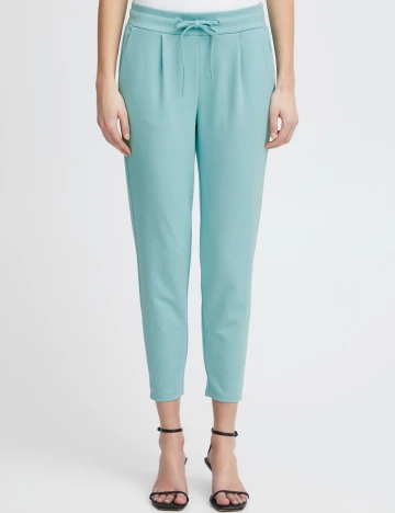 Pantaloni Ichi, albastru