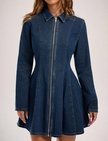 Rochie scurta SHEIN, albastru