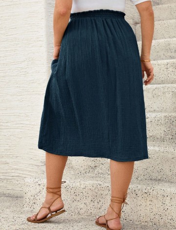 Fusta SHEIN, albastru