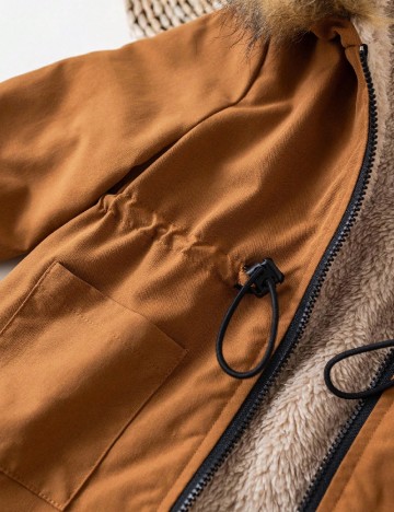 Geaca Shein Kids, maro