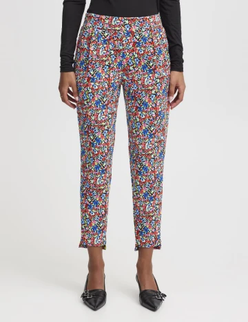 Pantaloni Ichi, mix culori