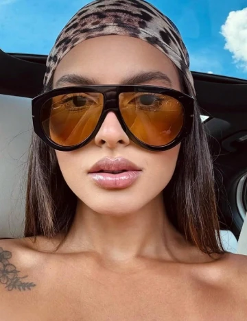 Ochelari de soare SHEIN, negru