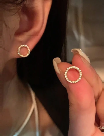 Cercei SHEIN, auriu