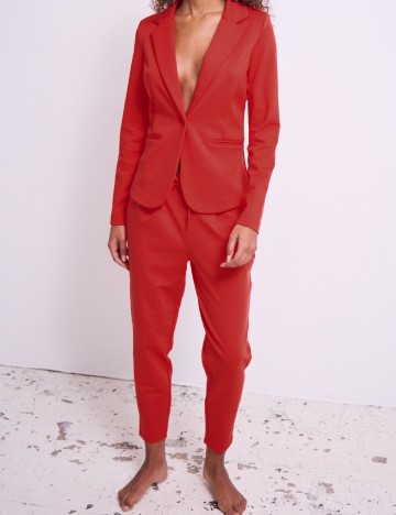 
						Pantaloni Ichi, rosu