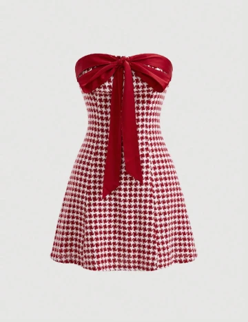 Rochie scurta SHEIN, rosu