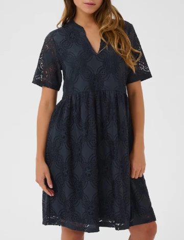 Rochie scurta Culture, bleumarin