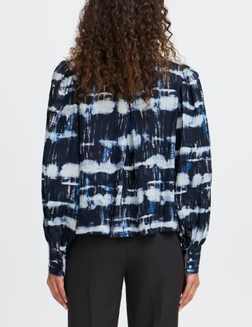 Bluza Ichi, bleumarin