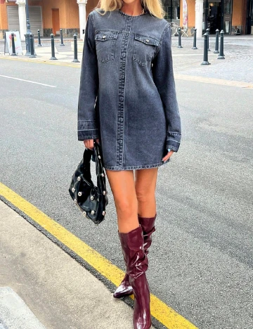 Rochie scurta Forever 21, albastru