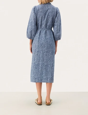 Rochie medie Part Two, albastru