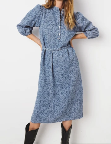 Rochie medie Part Two, albastru