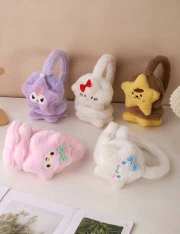 Casti Shein Kids, alb