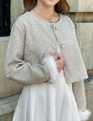 Jacheta Shein Kids, bej