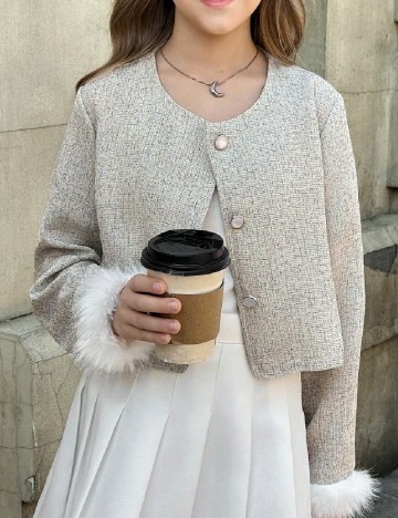 Jacheta Shein Kids, bej