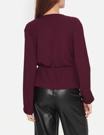 Bluza Saint Tropez, pruna