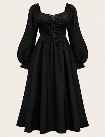 Rochie medie SHEIN CURVE, negru