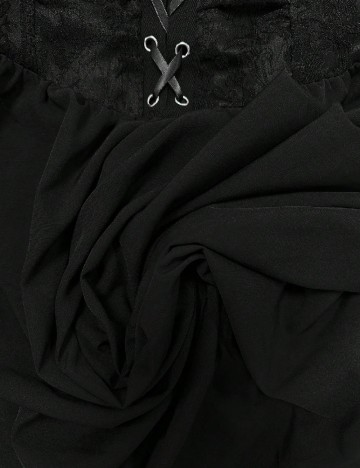 Rochie medie SHEIN CURVE, negru