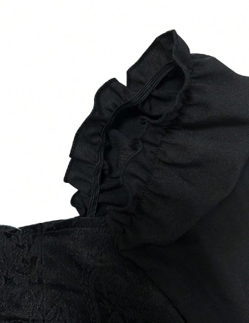 Rochie medie SHEIN CURVE, negru