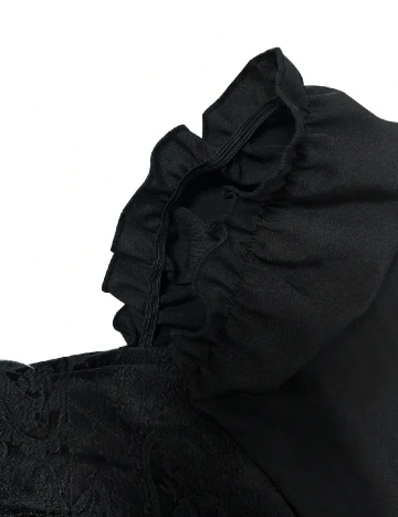 Rochie medie SHEIN CURVE, negru