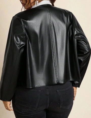 Jacheta SHEIN CURVE, negru