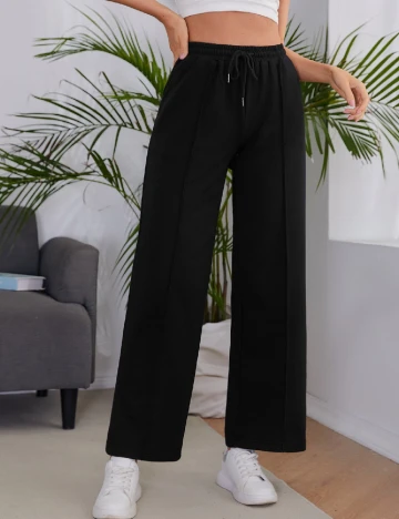 Pantaloni SHEIN, negru